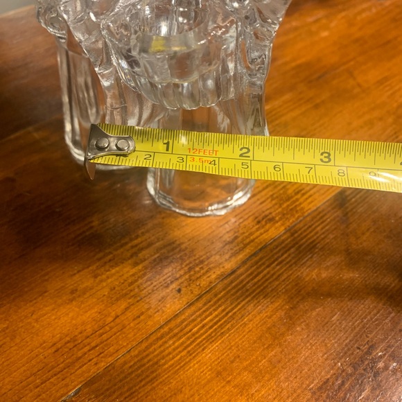 🔥 Vintage Solid Glass Angels Candlesticks🔥 - Picture 8 of 11